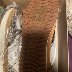 Animal print sneakers. New, never worn!